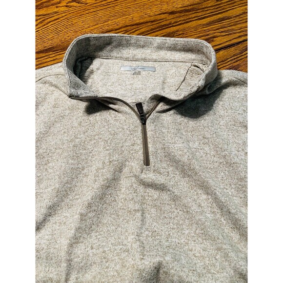 Greg Norman Size XL Mens Performance 1/4 Zip Up Fleece Lined Pullover Sweater - Picture 3 of 9